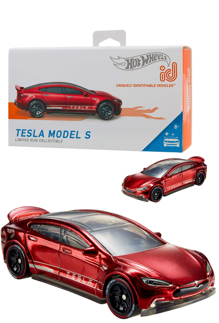 Hot Wheels Id Tesla Model S Track Speed And Count Laps Classic