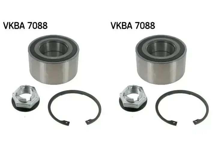 2 x Cuscinetto ruota SKF per JAGUAR, LAND ROVER F-PACE, I-PACE, RANGE ROVER