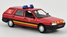 Diecast Car Model 1:43 Scale Norev RENAULT 21 NEVADA 1991 FIREFIGHTERS