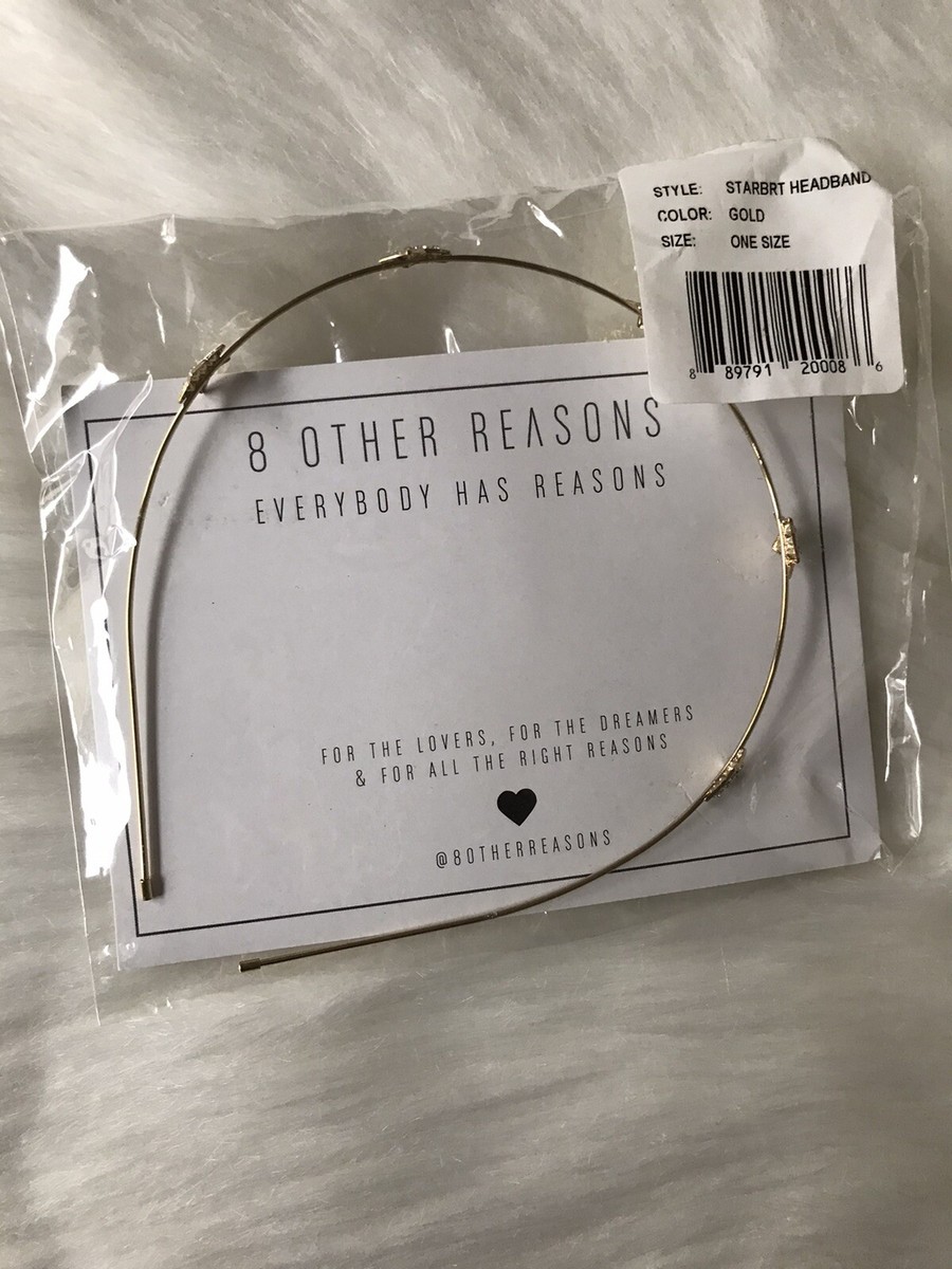 8 other Reasons Starbright Headband 18k Gold-plated Star Headband Moon Headband Gold Headband Star Moon Hair  main image 3