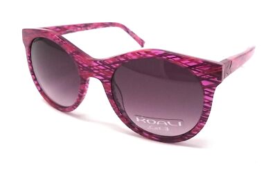 WOMENS KOALI SUNGLASSES 7854K PP 012 PINK ROUND BUTTERFLY
