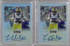 2017 Leaf Metal TRAVIN DURAL Flashback Base Silver Prismatic Auto RC Saints WR