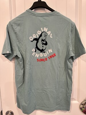 An Original Penguin by Munsingwear Logo Front Embroidered Back T