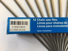 12 VALLORBE ROUND CHAINSAW FILES 5//32 4MM FOR 3//8/"LP CHAIN FOR STIHL MS200T