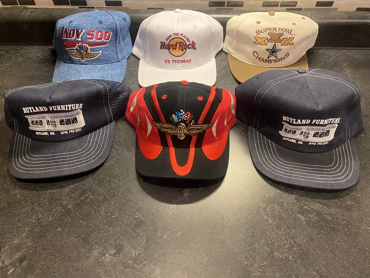 Vintage 90s Trucker Hat Sports Cap Lot Snapback Denim and More