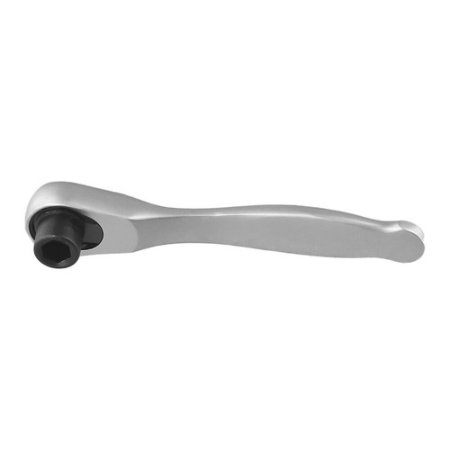 1/4 Head Square Ratchet Socket Wrench Hex Bit 9.5cm Driver Screwdriver 72 Tooth - Picture 3 of 4