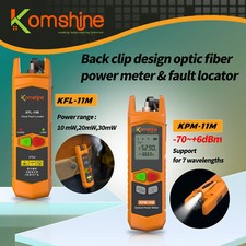 Mini Fiber Optic Power Meter KPM-11M -70~+6dB OPM+ 20mw Fiber Visual Fault Locat
