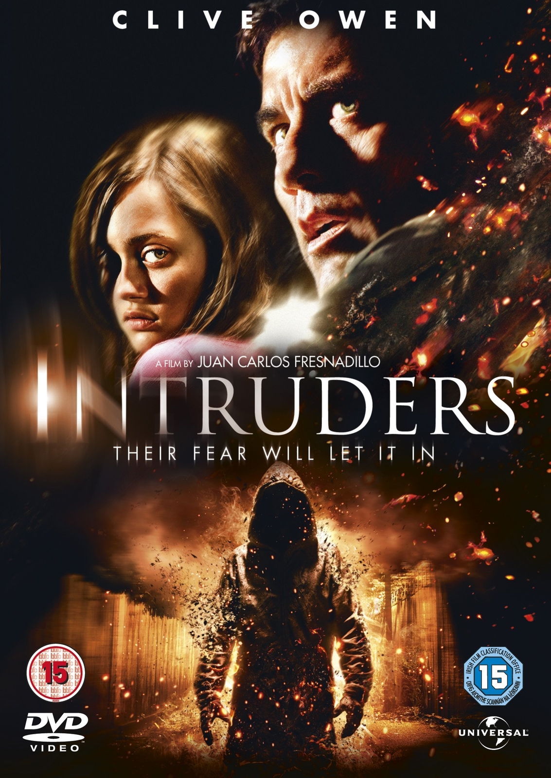 Intruders (DVD) Clive Owen Carice van Houten Daniel Bruhl Ella Purnell