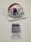 CHRIS HOGAN NEW ENGLAND PATRIOTS SIGNED TB MINI HELMET JSA WITNESS COA