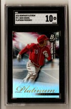 Nick Senzel 2018 Bowman Platinum Presence #PP-1 SGC 10 Gem Mint Cincinnati Reds