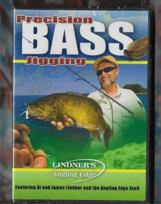 NEW & FACTORY SEALED PRECISION BASS JIGGING FISHING AL JIM LINDNER'S DVD