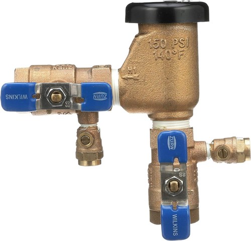 Wilkins 34-710 3/4" Bronze Pressure Vacuum Breaker Assembly - Safe Water Supply - Picture 7 of 9