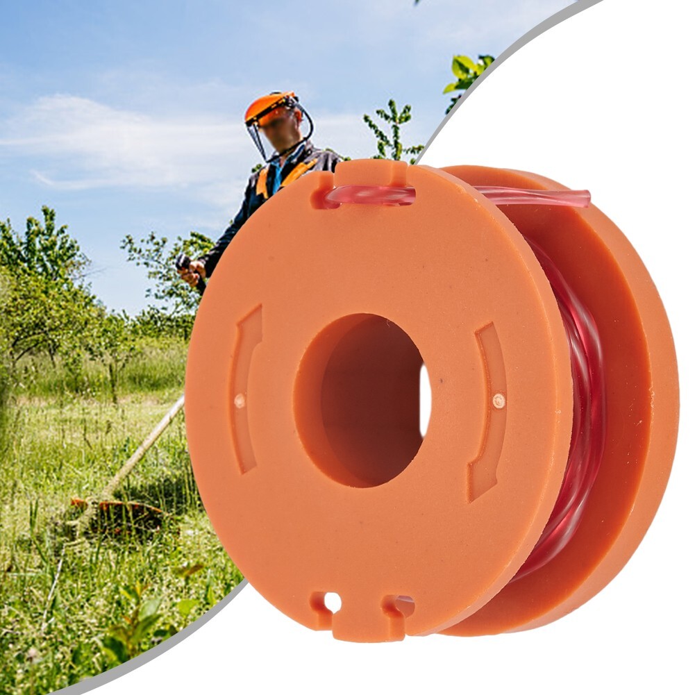 13 Stück Ersatzspulen Für Worx Unkrautfresser – Schnur 3m, 0,2 Cm, Mit Kappe, Automatischer Einzug