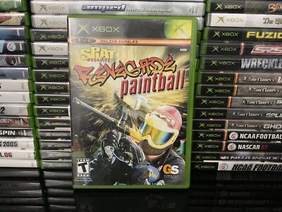 Splat Magazine Renegade Paintball (Xbox, 2005,USED)