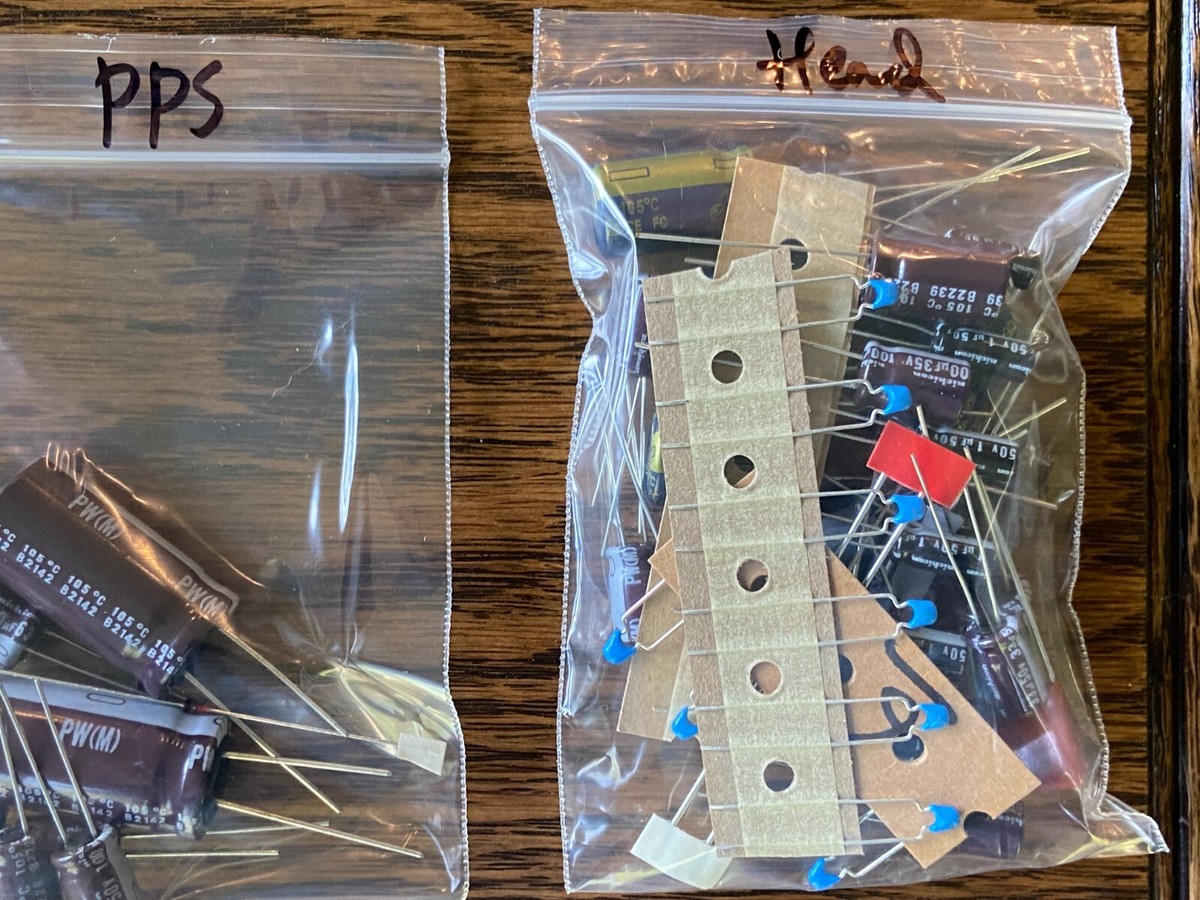 Sansui AU-D907 Complete Rebuild Kit High-Quality Recap Set