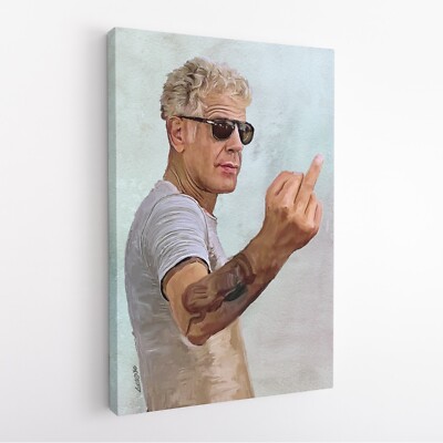 Anthony Bourdain Gemälde | Anthony Bourdain Druck | Anthony Bourdain Gemälde