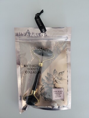 Alchemy Facial Roller-Black Obsidian