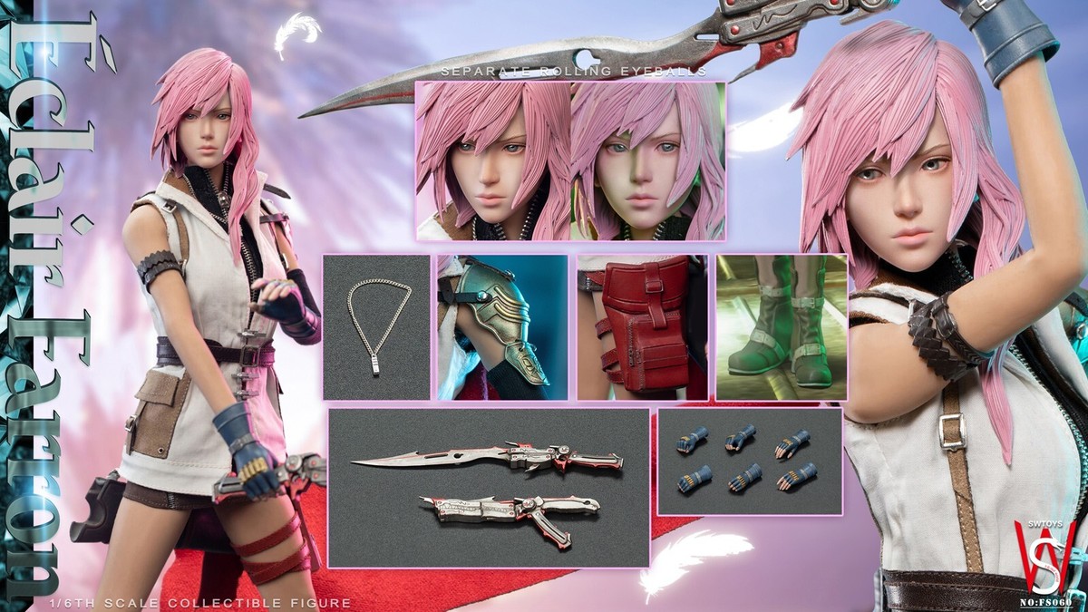 Pre-Sale SWTOYS FS060 1/6 Fantasy Lightning Eclair Farron 12 Pre-Sale SWTOYS FS060 1/6 Fantasy Lightning Eclair Farron 12
