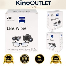 Convenient 200 Count Lens Wipes - Effortless Cleaning for Clear Vision Anywhere