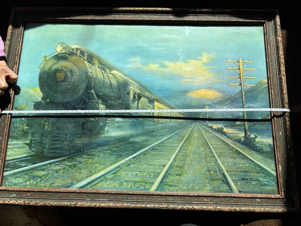 Grif Teller 1928 impressão When the Broadway Meets the Dawn   - Imagem 3 de 4