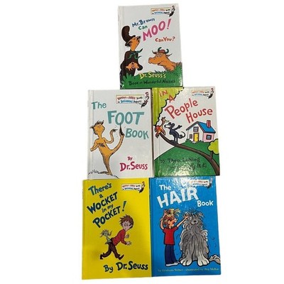 Dr. Seuss Children's Bright and Early Books for Beginning Beginners Lot Of 5