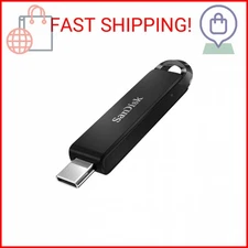 SanDisk 128GB Ultra USB Type-C Flash Drive - SDCZ460-128G-G46,Black