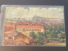 Panorama of Prague Castle and the Hradcany District, Prague, Czech Republic 1925