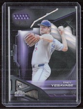 Trey Yesavage 2026 Topps Chrome Black #131 Purple Wave (RC) Blue Jays /75
