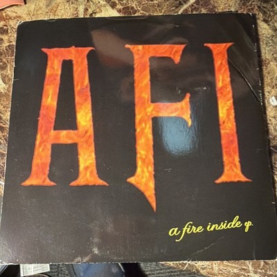AFI A Fire Inside E.P. 7'' Black Vinyl EP Adeline Records 1998 #0002-1