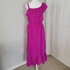 Old Navy Womens Midi Sundress XXLARGE(14) Boho Party Beach Vacation One Shoulder