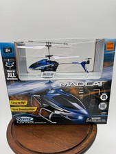 Mad Cat RC helicopter Blue toy New in box