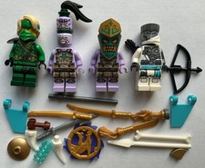 Lego Ninjago from set 71746 only 4 minifigures Lloyd, Zane, Thunder Keeper, PoulErik