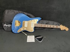 Squier 40Th Anniversary Jazzmaster Gold Edition Lake Placid Blue