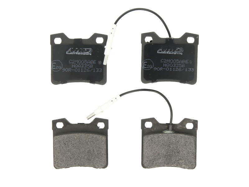 Plaquettes de frein ABE C2M005ABE anti-sifflement pour corriger le manque de mordant sur 406