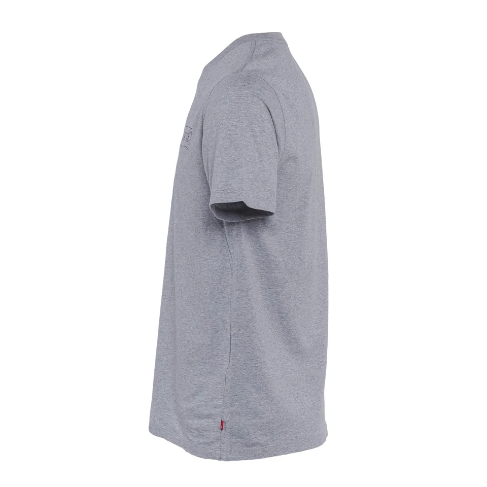 Levi's T-Shirt Grau Herren Shirt Logo Baumwolle A28230327 - Bild 2 von 4