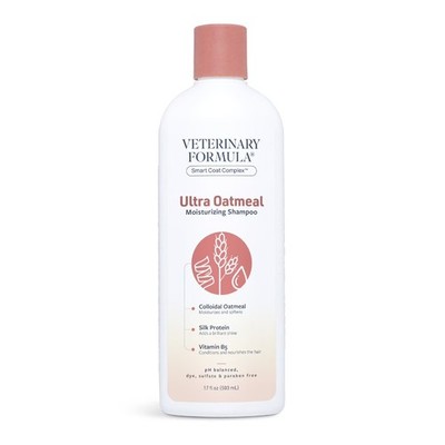 Veterinary Formula Smart Coat Complex Ultra Oatmeal Moisturizing Shampoo, 17 oz