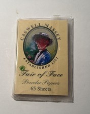 Caswell Massey Powder Papers Fair Of Face 65 Sheets