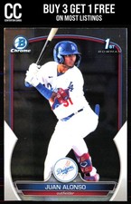 2023 Bowman 1st #BCP-137 Juan Alonso Chrome Prospects Los Angeles Dodgers