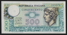 500 LIRE MERCURY 20/12/1976 qFDS