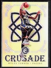 2016-17 Panini Excalibur MILES TURNER Silver Prizm Crusade #52 Pacers QTY