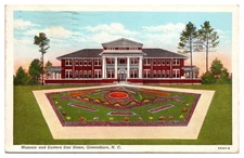 VTG Masonic and Eastern Star Home, Greensboro, North Carolina Postcard