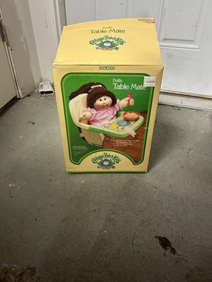 Vintage 1980s Cabbage patch Kids Doll s Table Mate BOX ONLY WATER DAMAGED
