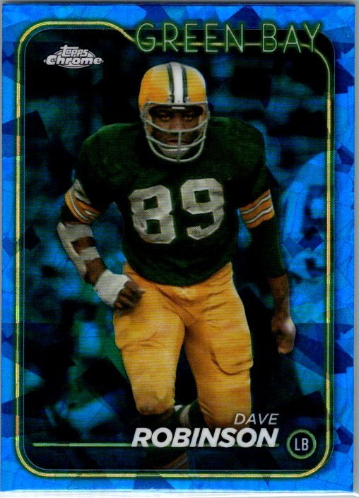2024 Topps Chrome Sapphire #76 Dave Robinson Green Bay Packers