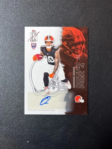 2025 Topps Signature Quinshon Judkins Rookie Class Autographs (RAW)
