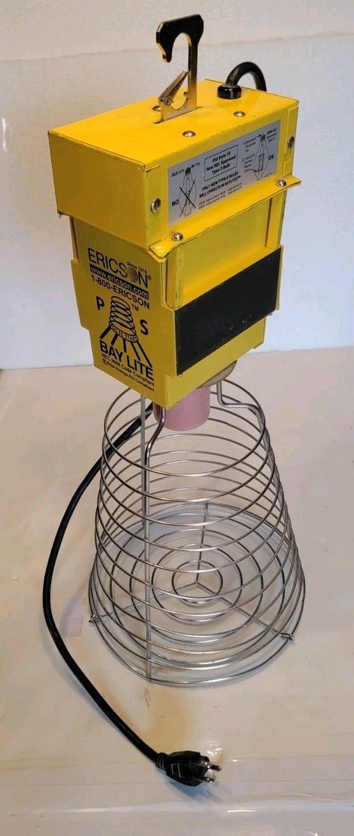 Ericson 400W Bay Lite M59 60Hz Metal Halide Portable Light | eBay