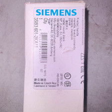 Siemens 3SB3601-2KA11 Rotary Selector Switch Knob 2 Position Black Metal