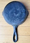 Vintage Griswold Cast Iron Skillet Size No. 3 Erie PA Antique