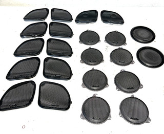 ROCKFORD FOSGATE HARLEY 14 LATER TOURING SPEAKERS COVERS AMPS 22 PIECE PARTS LOT