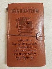Inspirational Graduation Journal Congratulations on Your New Journey w/Pen