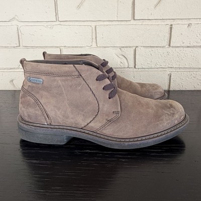 ECCO Men's Turn GTX Chukka Boot Waterproof Size 39 EU Brown Nubuck Gorpcore